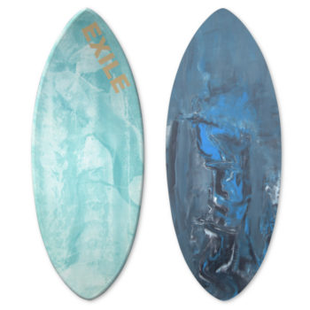 exileskimboards-ダブルカーボンファイバーエポキシ-ハイブリッドシェイプ-Mサイズ-5/8