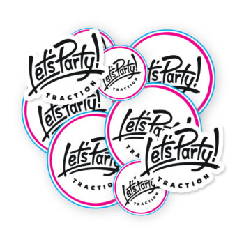 レッツパーティーステッカーパック
